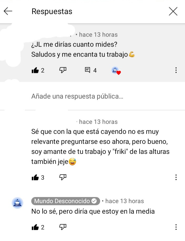 ¿Cuánto mide José Luis Camacho "JL" de (Mundo Desconocido)? - Estatura real  20210936