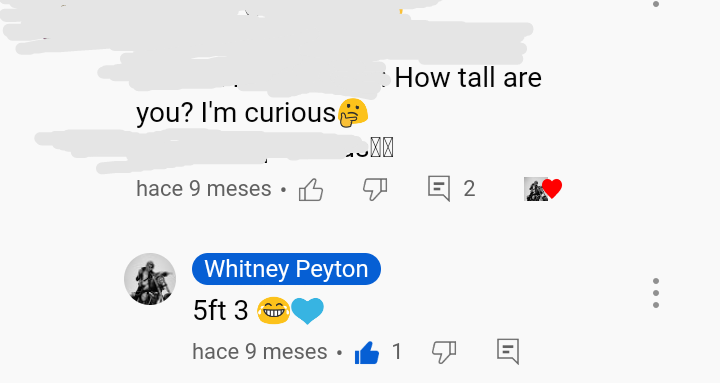 ¿Cuánto mide Whitney Peyton? - Altura - Real height Img_2126