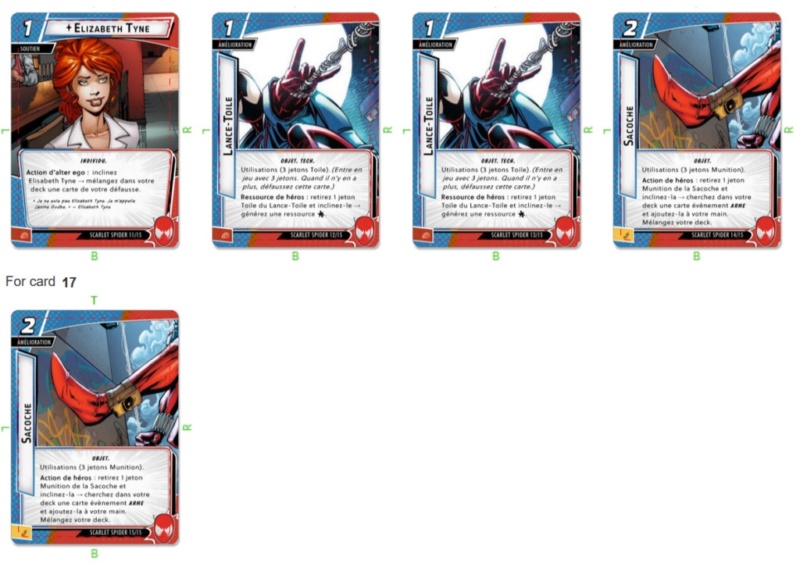 RE-IMPRESSION PACK 2 SCARLET SPIDER/LE CHACAL CARTES ENVOYEES LE 11/10 avant la levée !!! Scarle13