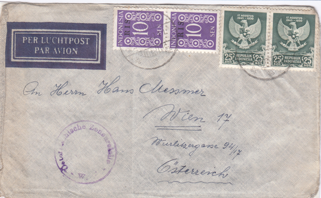 Osterreich - Post von seltenen Länder nach Österreich 1946 bis 1953 Img107