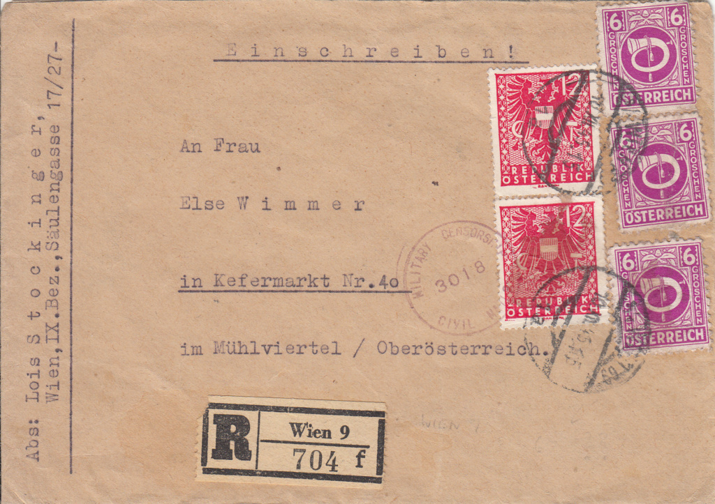Wappenzeichnung - ANK 714-736 - Belege - Seite 6 Img109