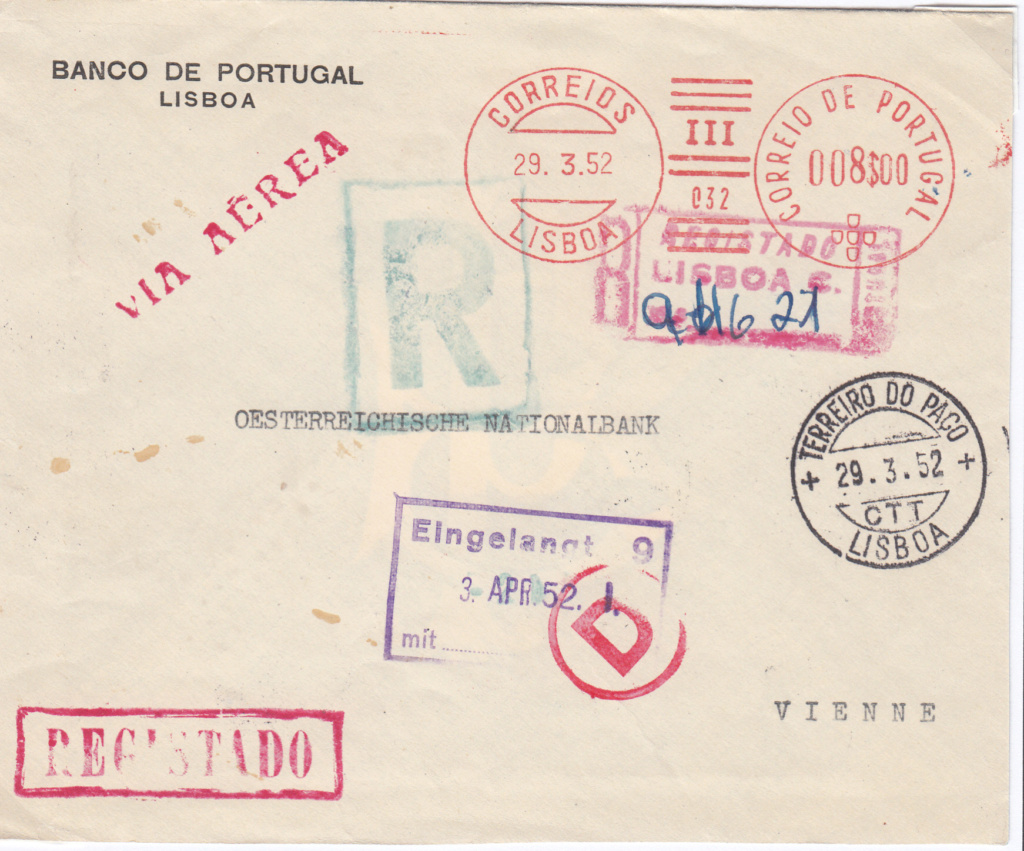 Osterreich - Post von seltenen Länder nach Österreich 1946 bis 1953 Img185
