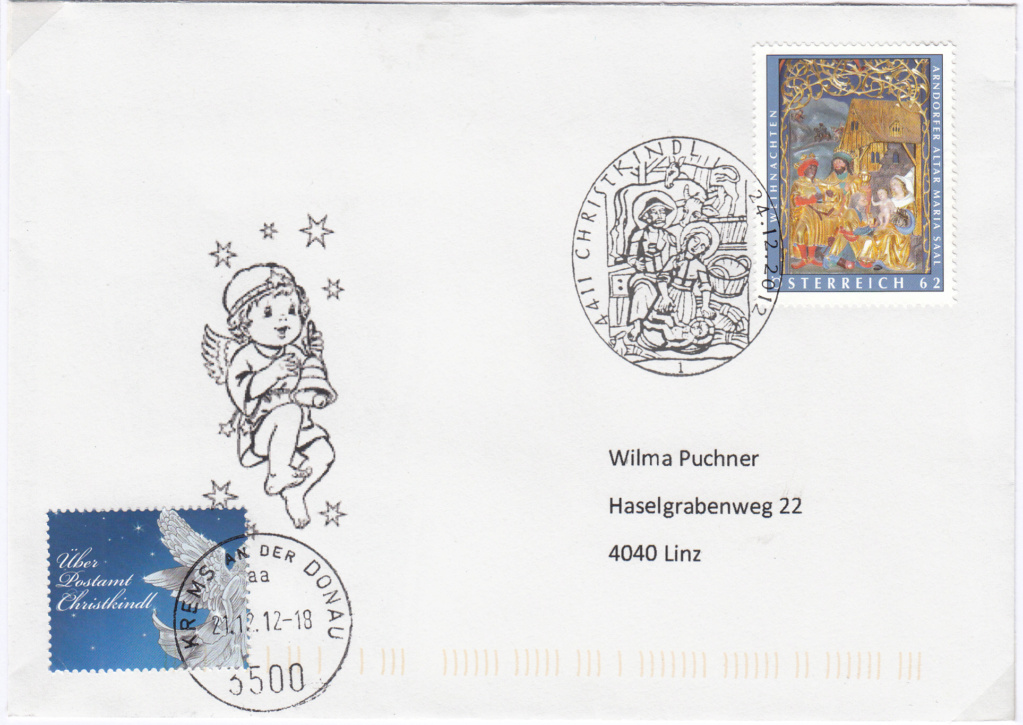 Postamt Christkindl  Leitzettel Img229