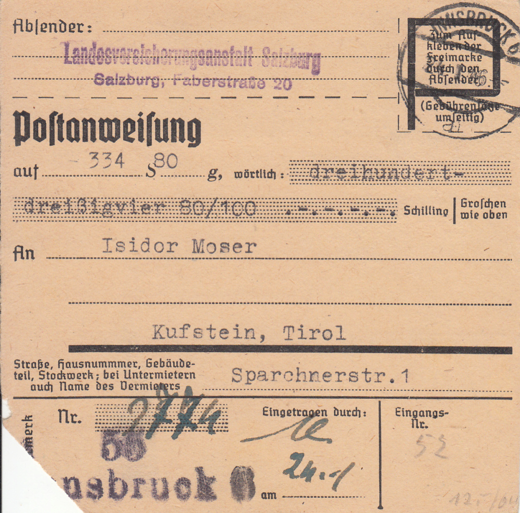 Posthornzeichnung - ANK 697-713 - Belege - Seite 5 Img284