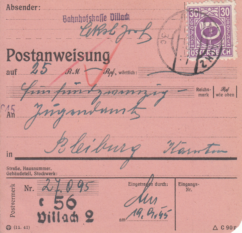 Posthornzeichnung - ANK 697-713 - Belege - Seite 5 Img67