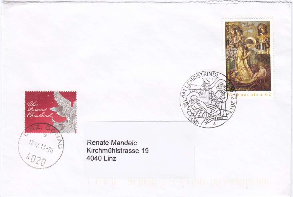 Postamt Christkindl  Leitzettel Img_0208