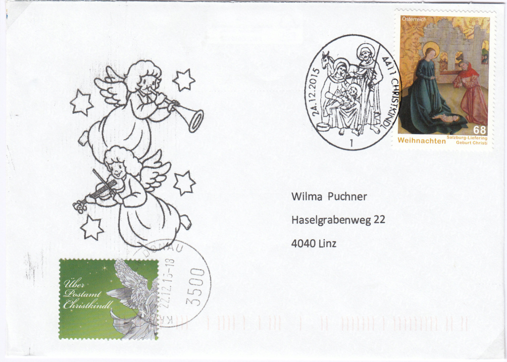 Postamt Christkindl  Leitzettel Img_0210