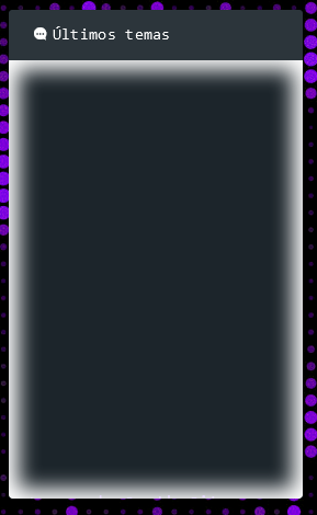 ¿Cómo quito el resplandor del moduclo de "Últimos mensajes"? Screen12