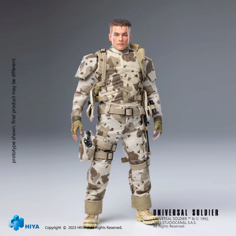 NEW PRODUCT: Hiya Toys Exquisite Super Series Universal Soldier Luc Deveraux 1/12 scale figure 11_ee110