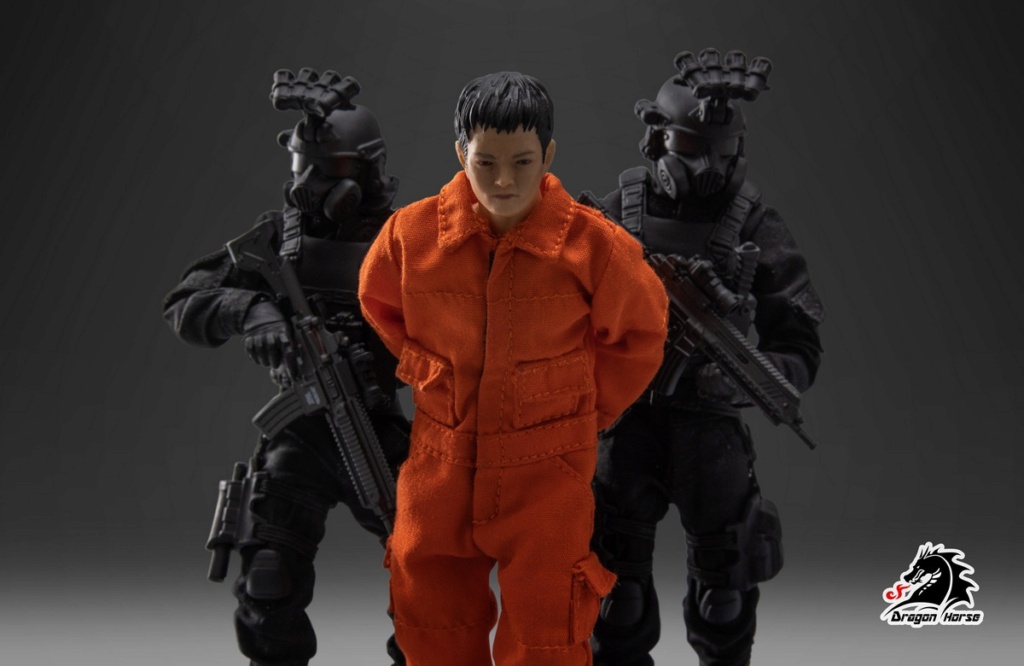 NEW PRODUCT: Dragon Horse DH-S003 SCP Foundation Series Class-D Personnel (SCP-181 “Lucky”) 1/12 scale action figure 20231017