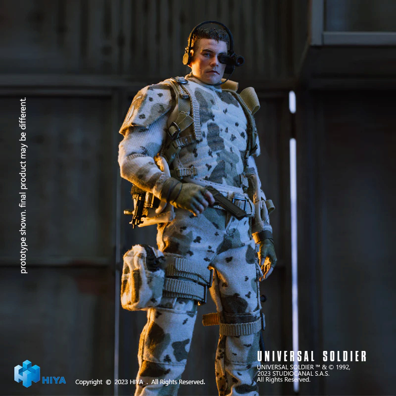 NEW PRODUCT: Hiya Toys Exquisite Super Series Universal Soldier Luc Deveraux 1/12 scale figure 3_1ffa10