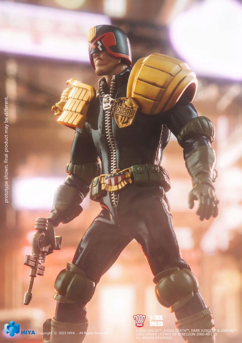 NEW PRODUCT: Hiya Toys 2000 AD Exquisite Super Series Judge Dredd 1/12 scale figure 4eb6d010