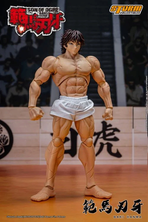 NEW PRODUCT: Storm Collectibles Baki Hanma: Son of Ogre Baki Hanma BBTS Exclusive 1/12 Scale Action Figure 52a6af10