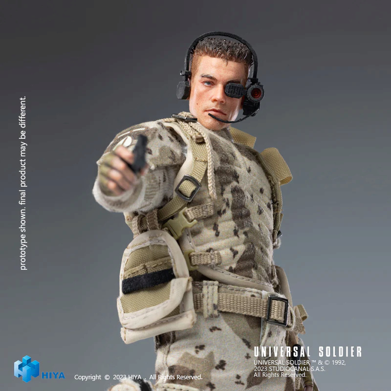 NEW PRODUCT: Hiya Toys Exquisite Super Series Universal Soldier Luc Deveraux 1/12 scale figure 5_679610