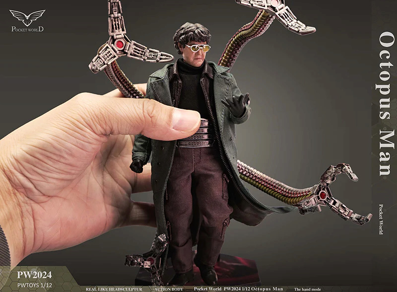 NEW PRODUCT: PWTOYS 1/12 Scale Octopus Man PW2024A/PW2024B P1032815