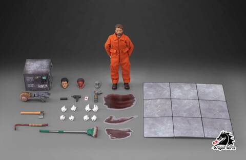 NEW PRODUCT: Dragon Horse DH-S003 SCP Foundation Series Class-D Personnel ( SCP-181 “Lucky”) 1/12 scale action figure