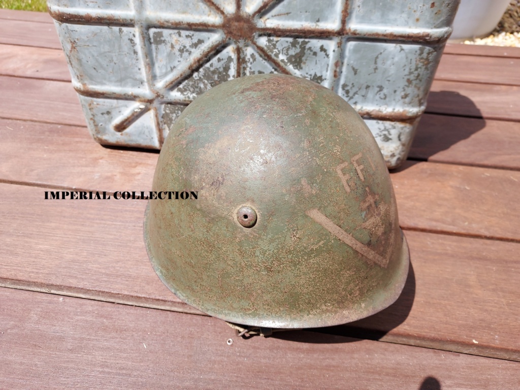 Casque M33 Opération EBONITE FFI SOE USAAF OSS/MARINES 513