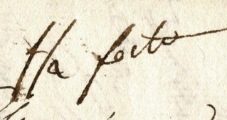 Marque manuscrite sur lettre de Marseille à Aix de 1788 Forte_10