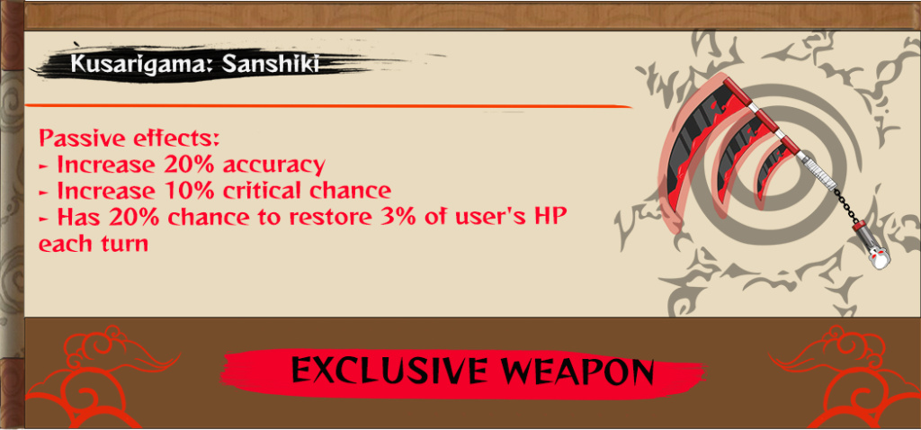 [Weapon] Kusarigama: Sanshiki Weapon10