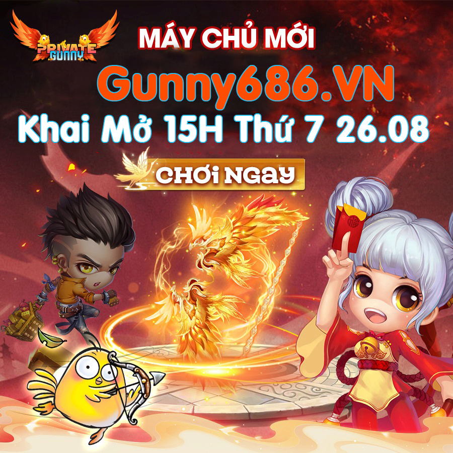 【Máy Chủ Mới: Gunny686】Khai mở vào lúc 15:00 26/08/2023 Hãy đăng nhập ngay vào máy chủ Gunny686 để nhận quà HOT 36965710