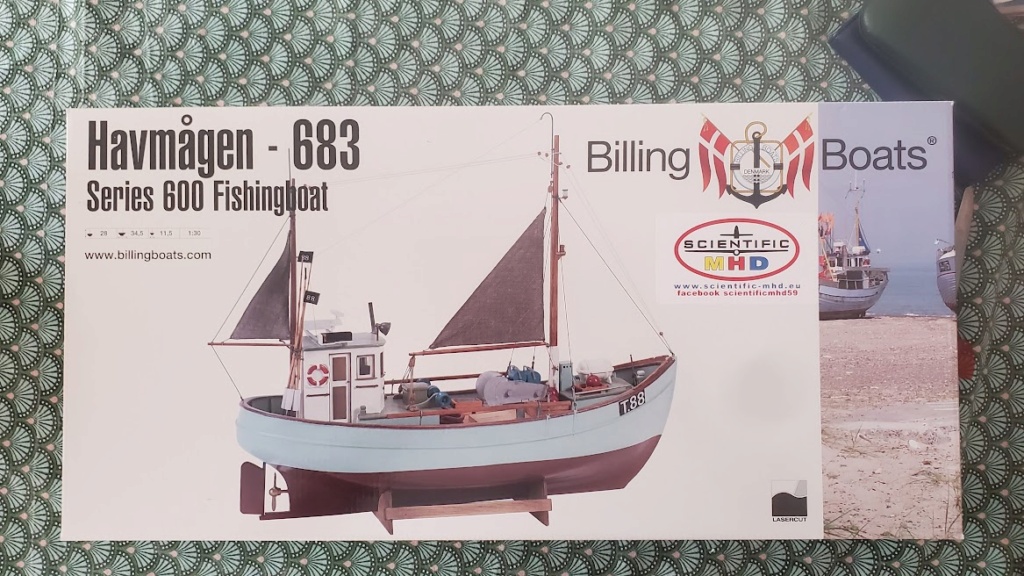 Bateau de pêche Havmagen [Billing Boats 1/30°] de Bruno84450 20231010