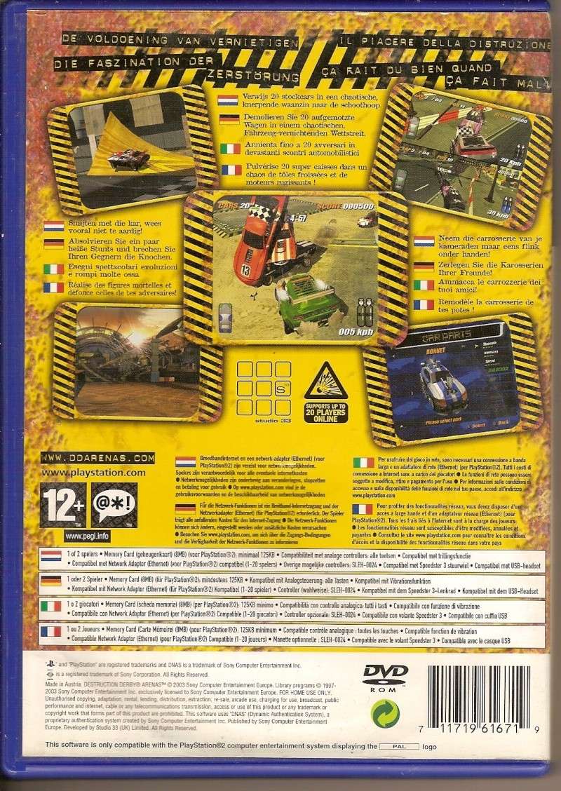 La collection de jeux PS2 à Korok. - Page 3 Destru11