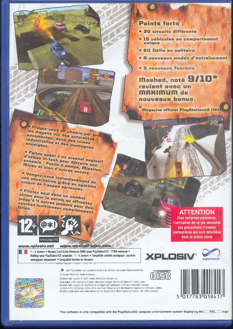 La collection de jeux PS2 à Korok. - Page 3 Mashed11