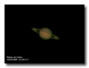 Saturne le 14/03/2008 depuis le plateau de Calern Saturn10