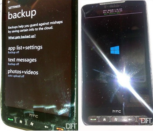 La DFT aurait porté Windows Phone 8 sur le HTC HD2 Hd2_wp11