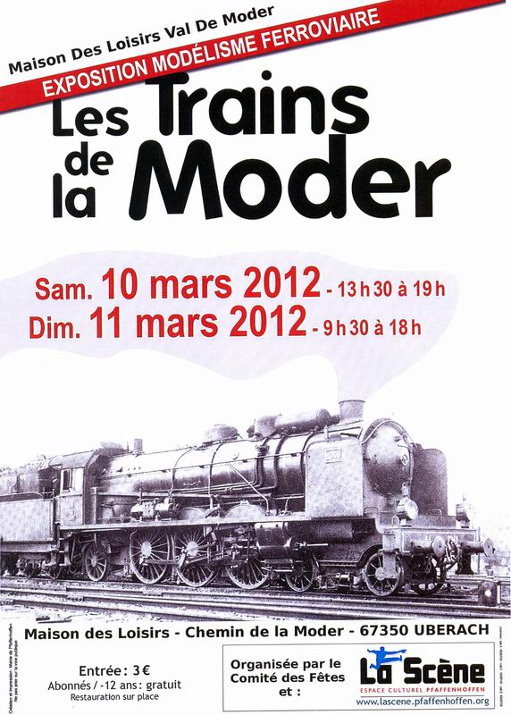 Du 10 mars 2012 au 11 mars 2012 -  Les Trains de la Moder - 2ème Exposition de Modélisme Ferroviaire - Les_me11