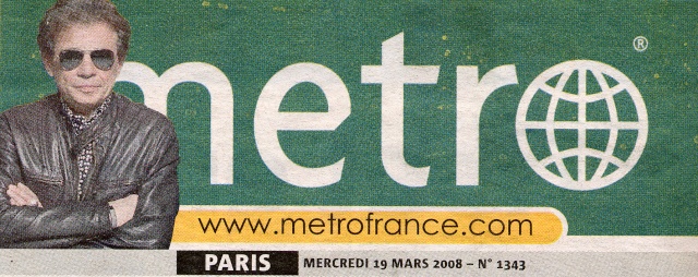 Magazine Théâtral  &  Quotidien Métro Metro11