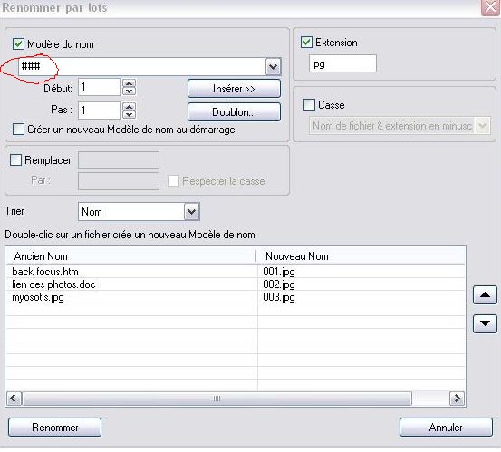 Utilitaire pour renommer des fichiers Xnview10