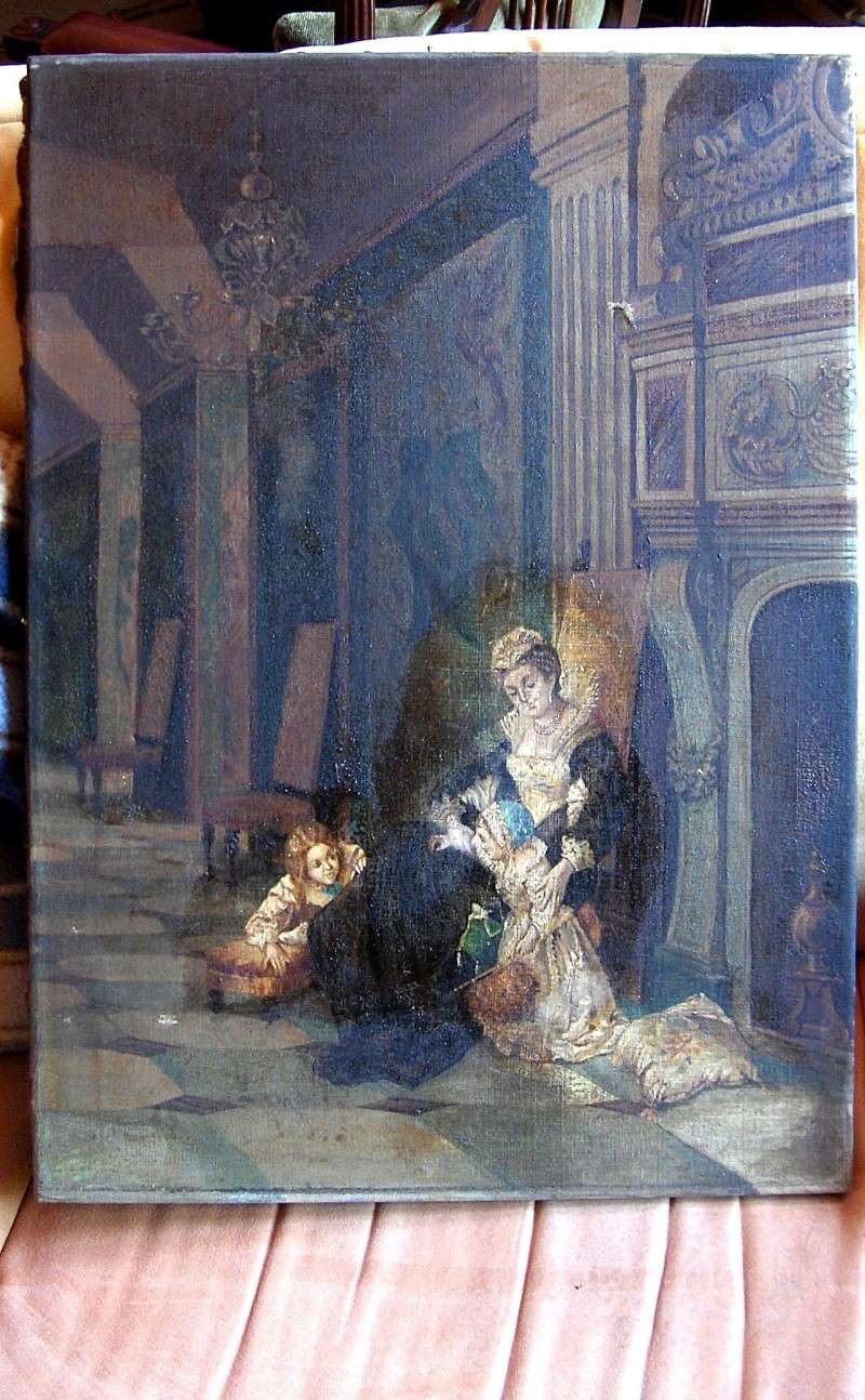 peinture ancienne * Hpim7220