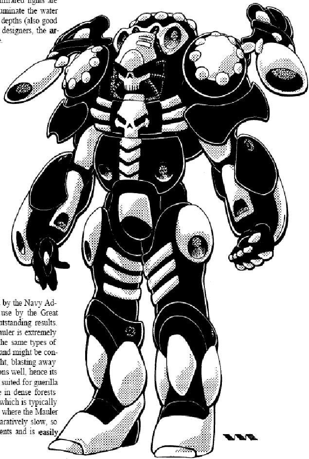 Power armor Mauler10