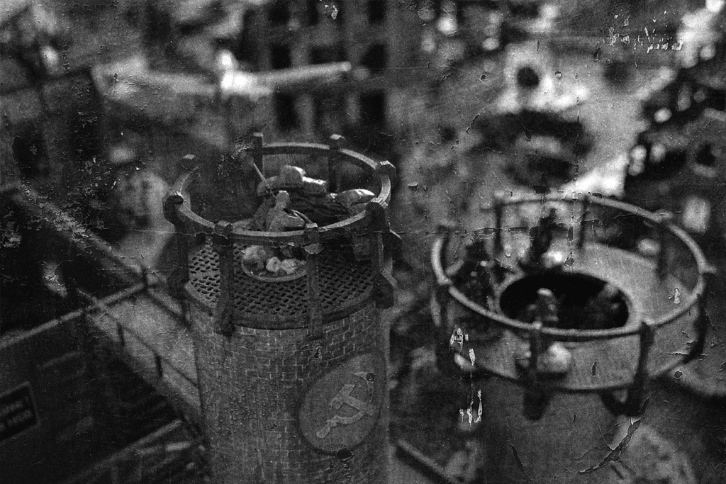 Rare photos de combats de rues intenses dans Stalingrad 01710