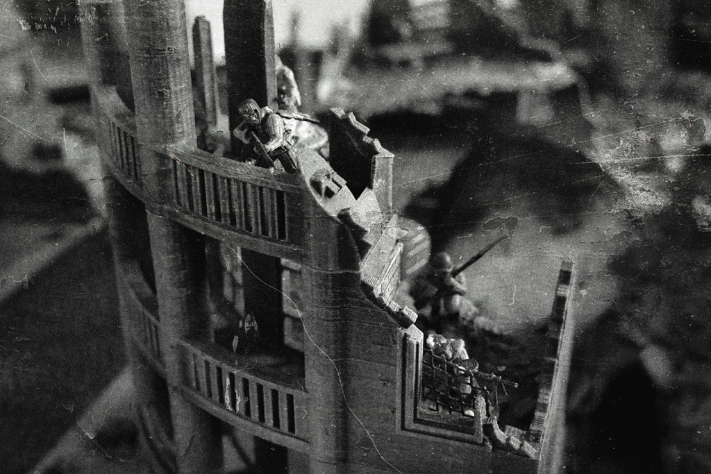 Rare photos de combats de rues intenses dans Stalingrad 02510