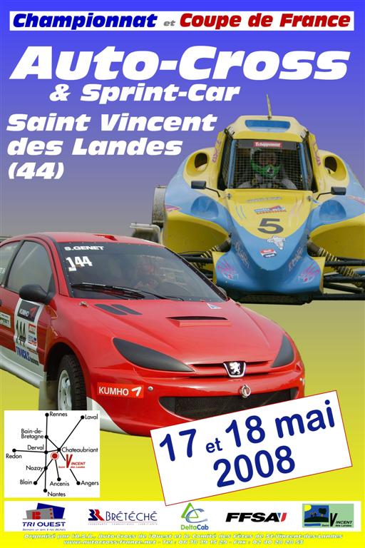 Autocross Saint-Vincent-des-Landes Affich10