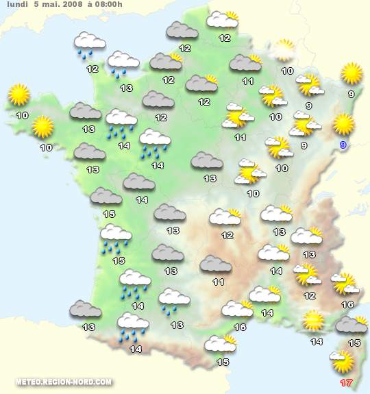meteo du 5 mai France24