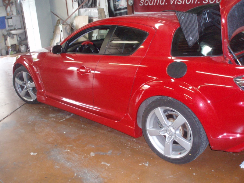 mazda rx8 rouge  de loic P1010331