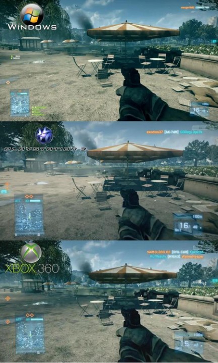 Comparativa grfica de Battlefield 3  PC, PS3, Xbox 360 Battle15