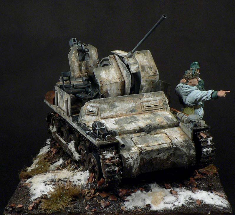 Le flakpanzer I en maquette 2-310