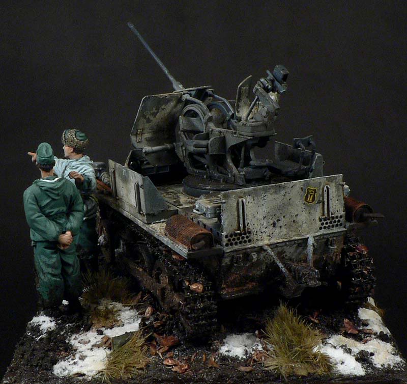 Le flakpanzer I en maquette 4-310