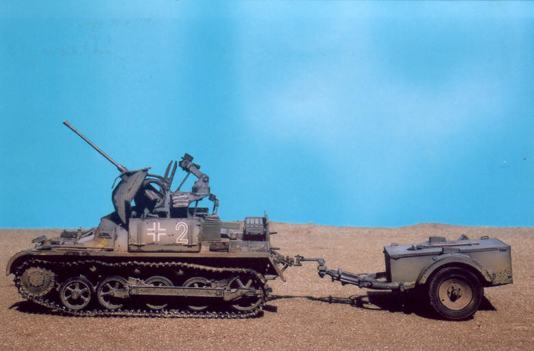 Le flakpanzer I en maquette M31-0910