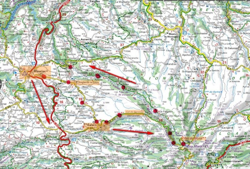 Très grand Tour autour de TOULOUSE:morceaux choisis,été 2011. Carte_12