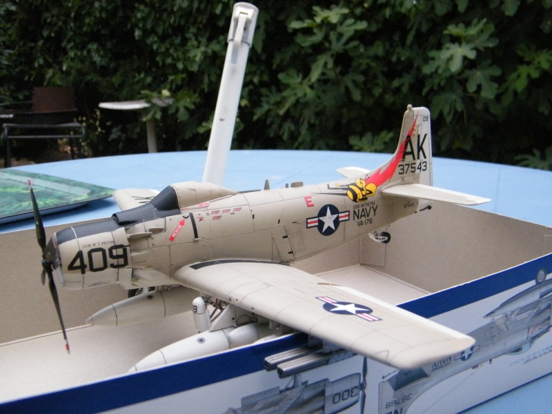 [Concours VietNam] DOUGLAS A-1H SKYRAIDER (US NAVY)  [tamiya] 1/48 + moteur electrique  - Page 2 025_0018