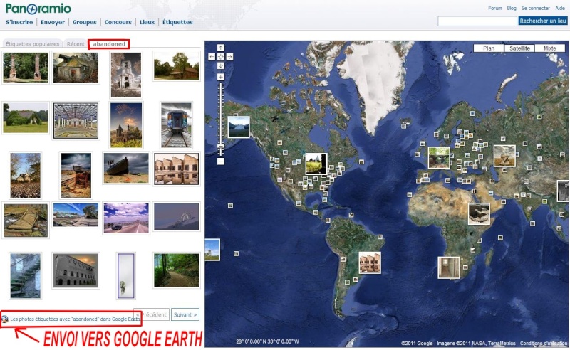 De PANORAMIO à GOOGLE EARTH - Créez vos propre POI's Captu328