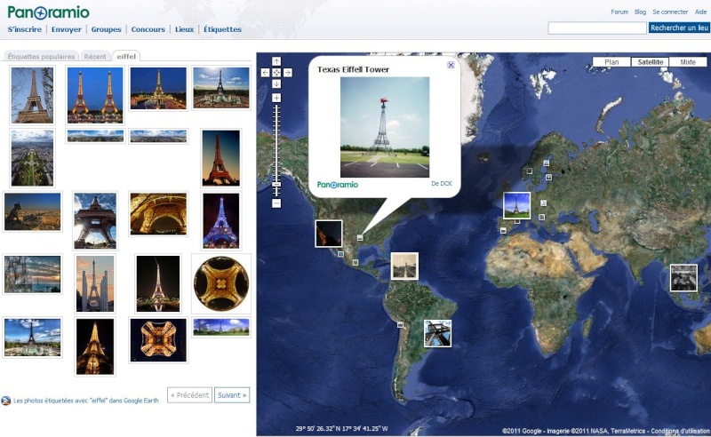 De PANORAMIO à GOOGLE EARTH - Créez vos propre POI's Captu330