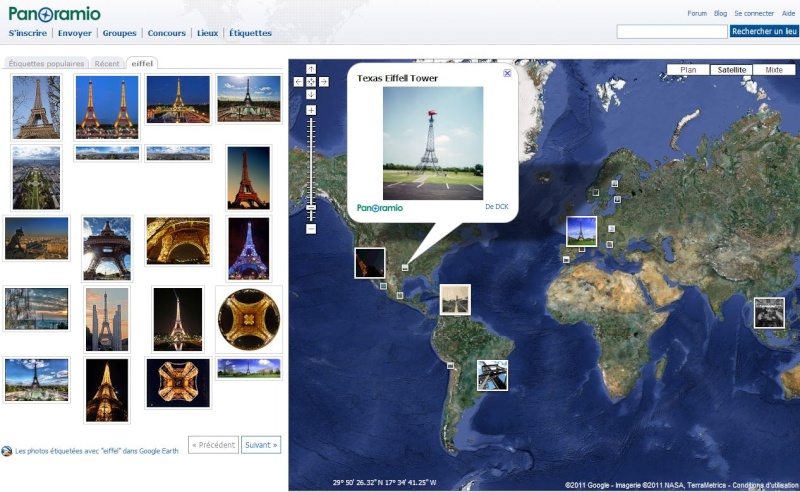 De PANORAMIO à GOOGLE EARTH - Créez vos propre POI's  Captu330