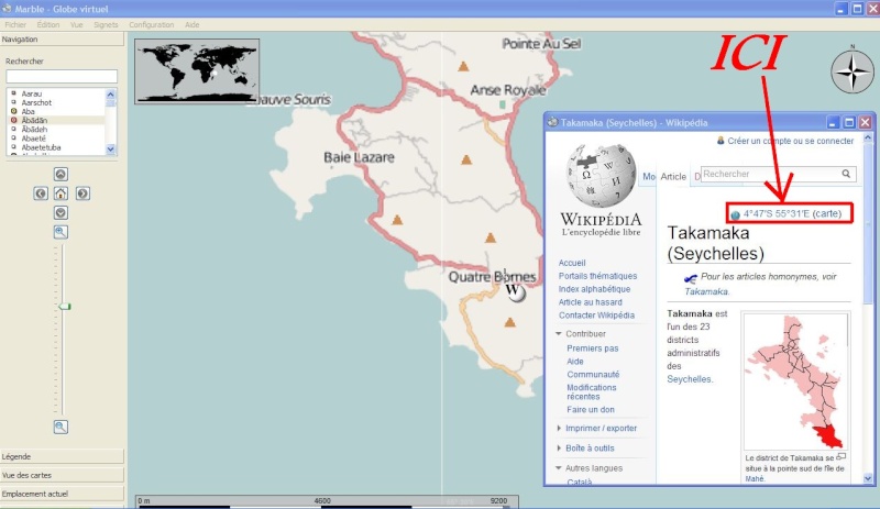 MARBLE VIRTUAL GLOBE - KDE Education Project Captu483