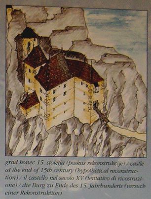 Le château de Predjama - Slovénie. Captu630